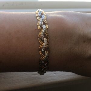 Gold & Diamond Bracelet